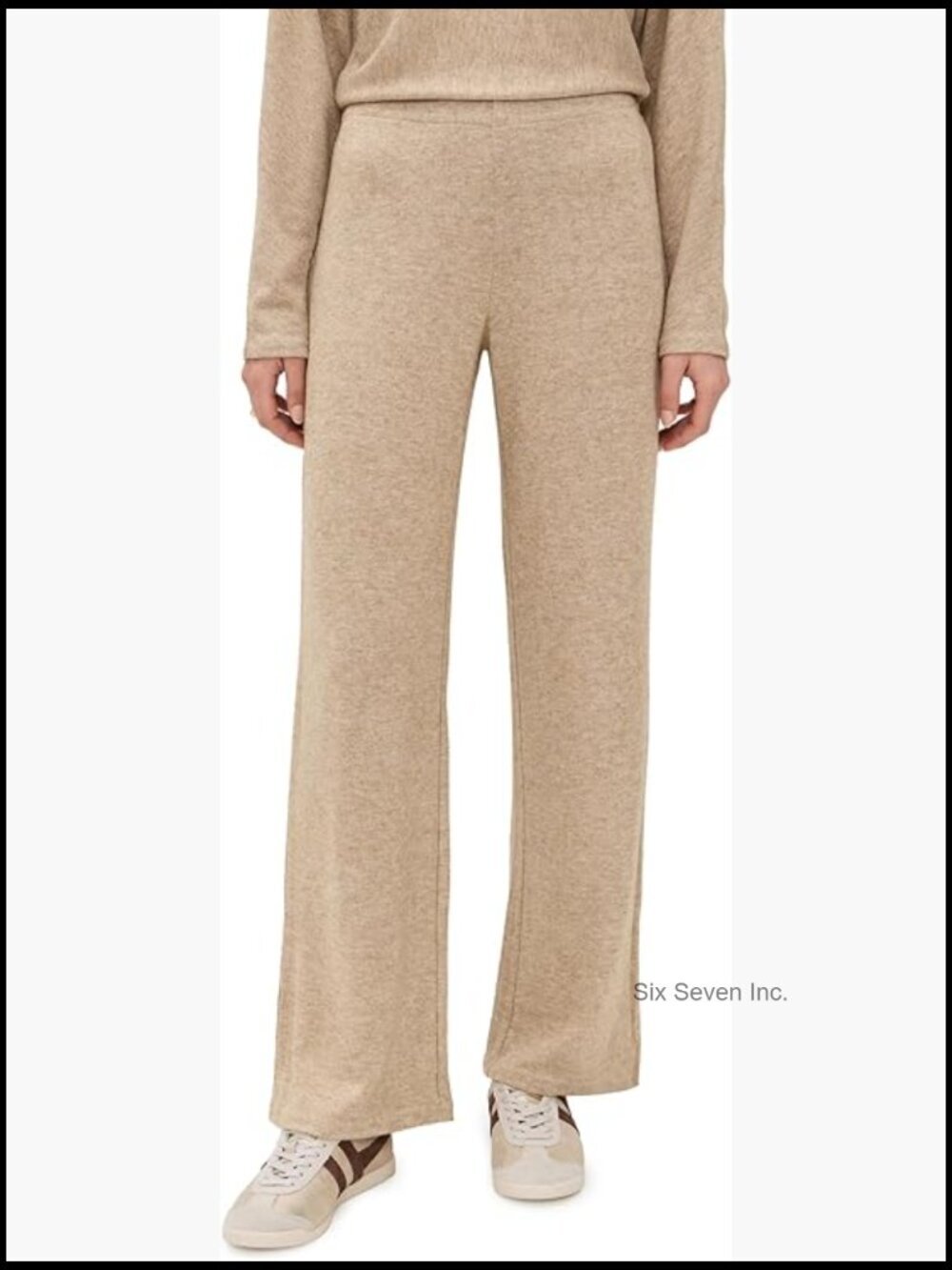 Women's Rayon Blend Wide Leg Pull-On Pants